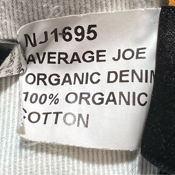 NUDIE Average Joe NJ1695 Organic Denim 32W 32L - Picture 13 of 13